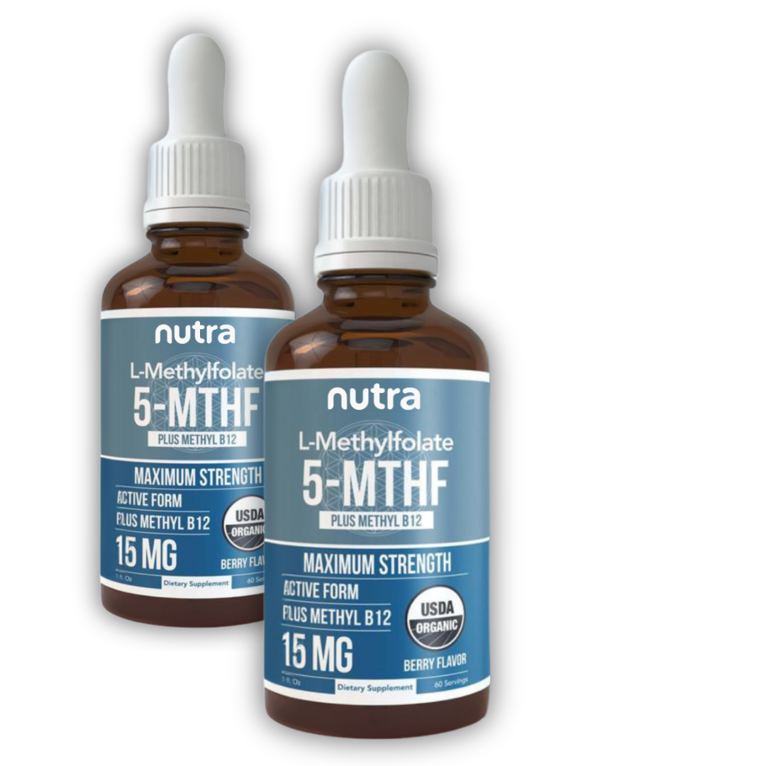 L-Methylfolate + Methyl B-12 Drops